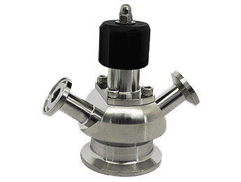 Sanitary sampling valve for aseptic processes 